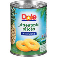 DOLE PINEAPL SLICD SYRP 20 OZ - SUPERMIX