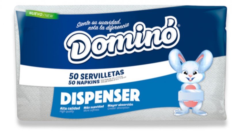 DOMINO SERVILLETAS DISPENSER 50 - SUPERMIX