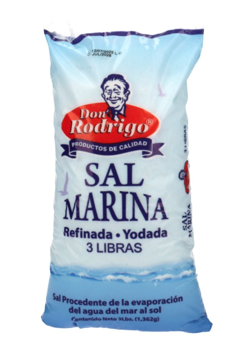DON RODRIGO SAL MARINA 3 LB FUNDA - SUPERMIX