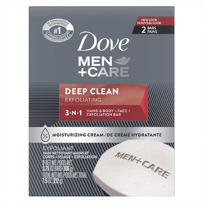 DOVE JABON MEN DEEP CLEAN 7.5 OZ - SUPERMIX