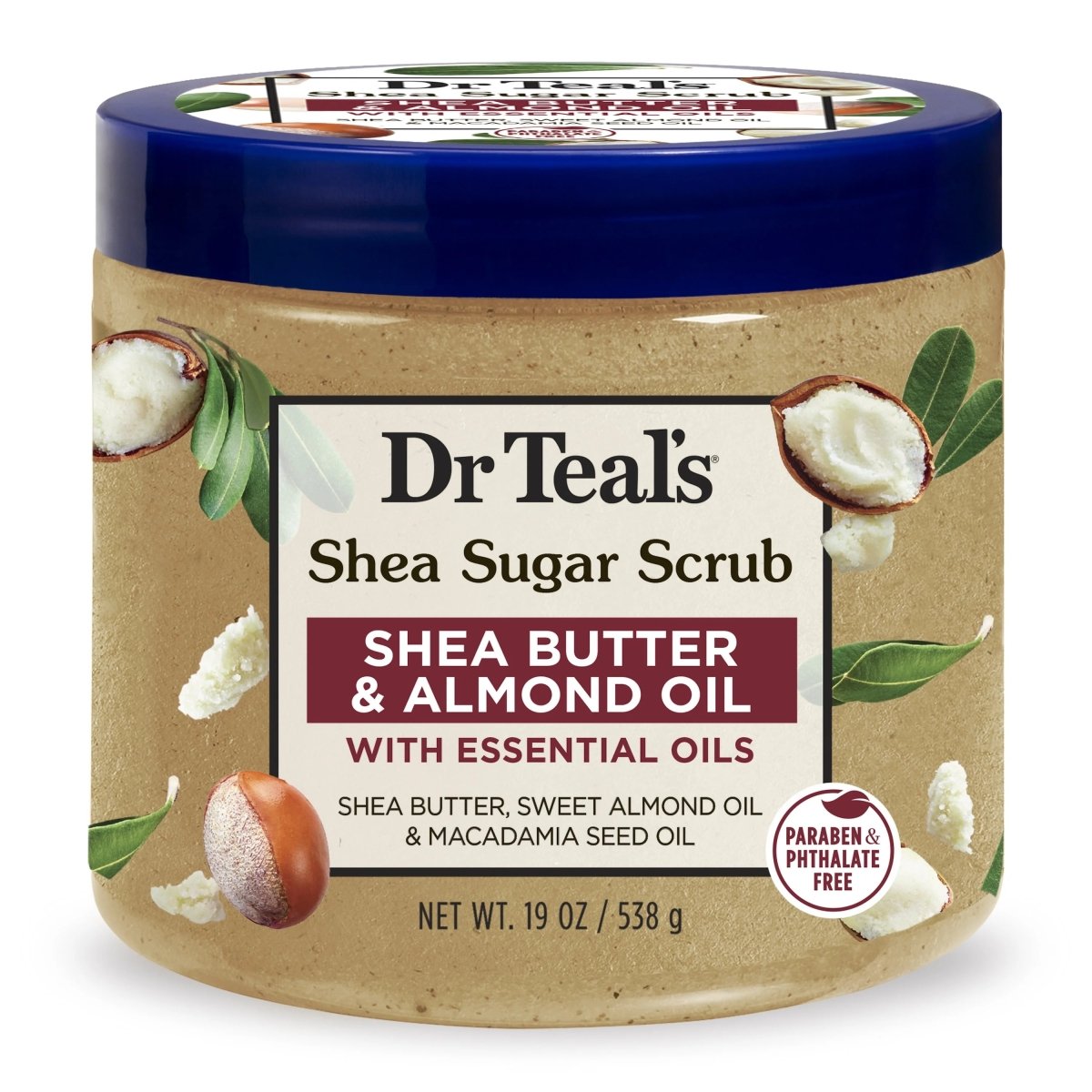 DR TEAL SUGAR SCRUB SHEA BUTTER 19OZ - SUPERMIX