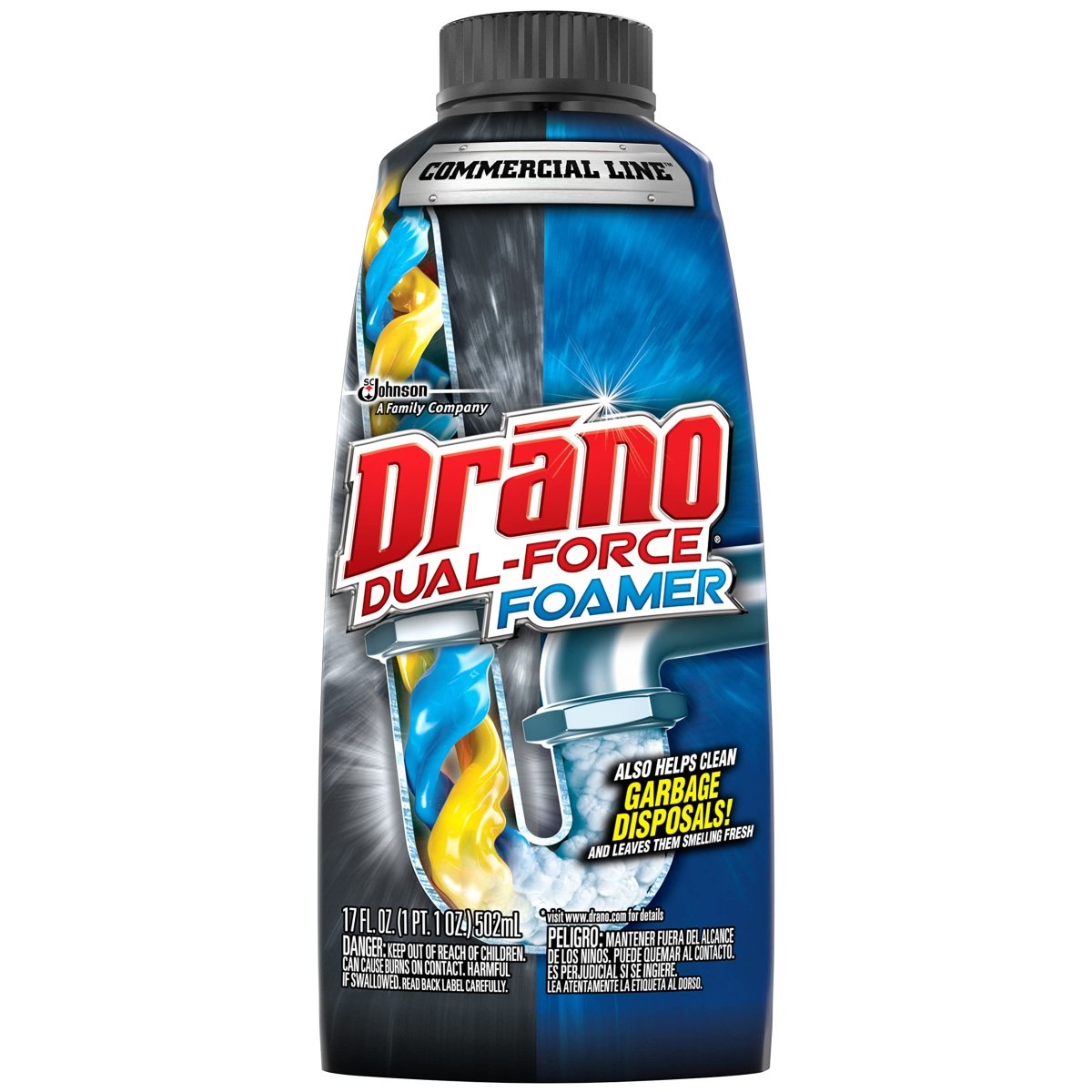 DRANO FOAMING LIQUID 17 OZ - SUPERMIX