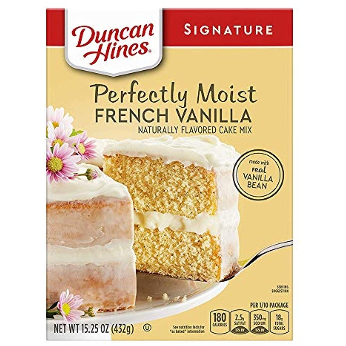DUNCAN HINES FRENCH VANILLA 12/16.5 OZ - SUPERMIX