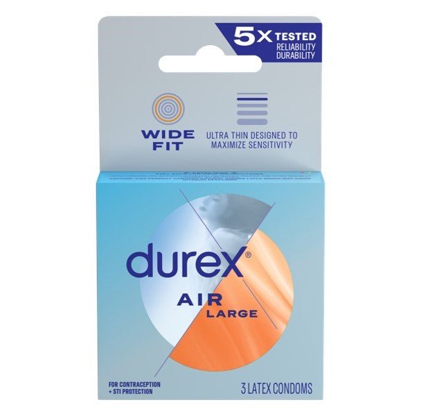 DUREX AIR LARGE WIDE FIT - SUPERMIX