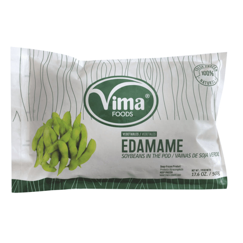 EDAMAME VAINAS DE SOJA VERDES 500 GR - SUPERMIX