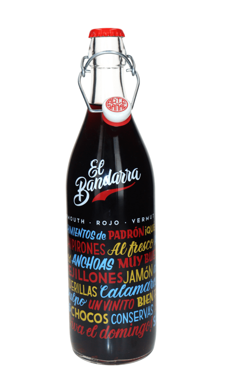 EL BANDARRA VERMUT ROJO 1 LT 15% ABV - SUPERMIX