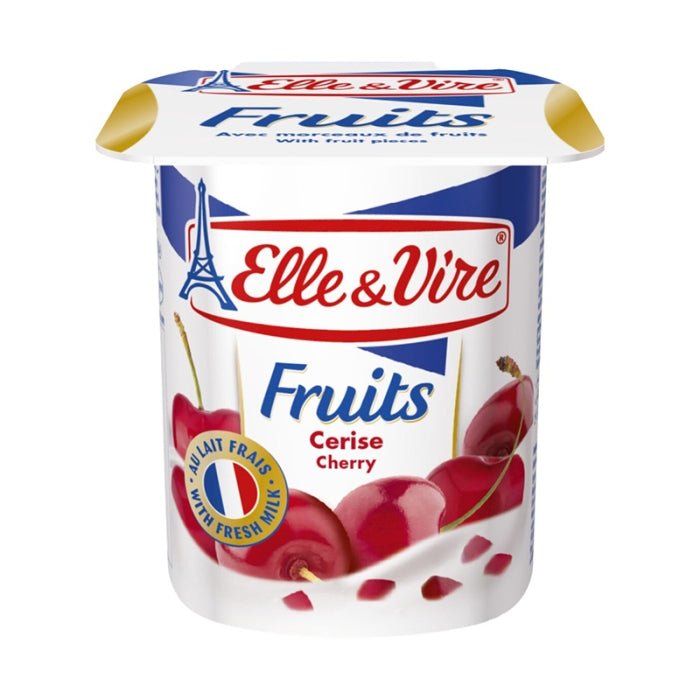 ELLE & VIRE YOGURT CEREZA 125 GR - SUPERMIX