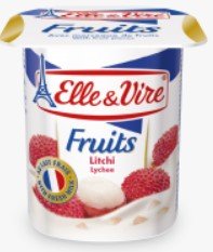 ELLE & VIRE YOGURT CREAMY FRAMBRUESA 125 GR - SUPERMIX