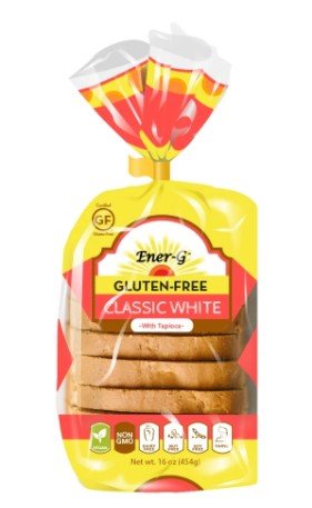 ENER G LOAF CLASC WHITE TAPIOCA 16 OZ - SUPERMIX