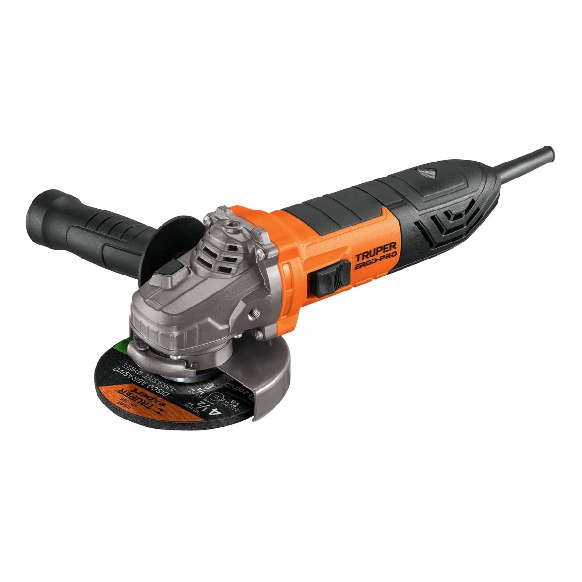 ESMERILADORA ANGULAR 4 1/2" 850W PROFESIONAL TRUPER - SUPERMIX