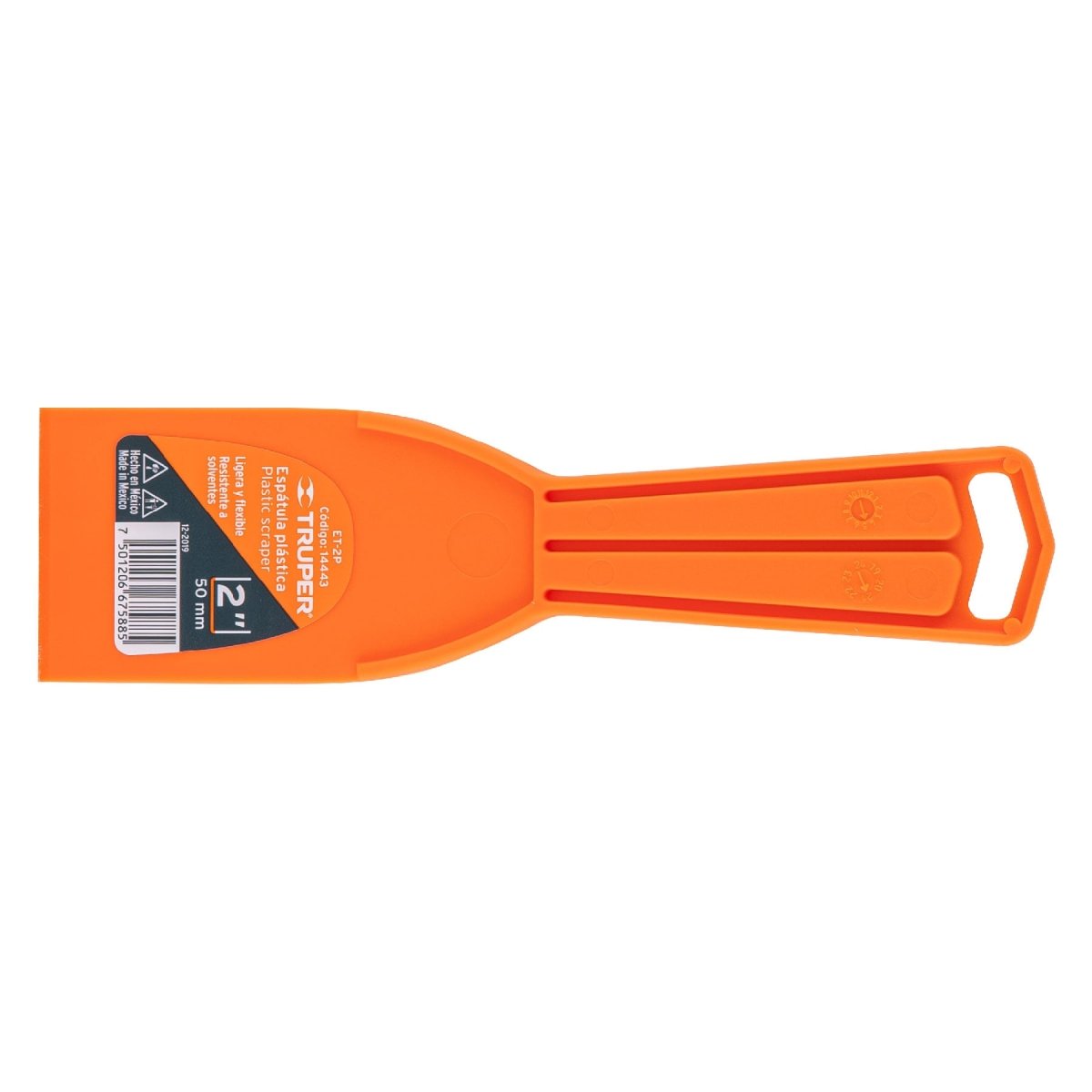 ESPATULA PLASTICA 3" TRUPER - SUPERMIX