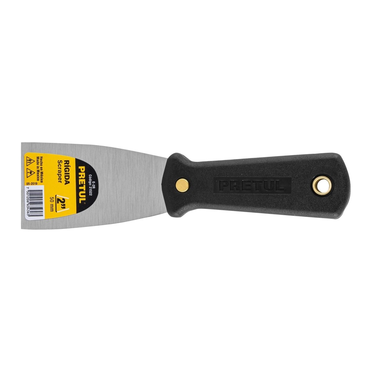 ESPATULA RIGIDA. MGO PLAST. E - 2R PRETUL - SUPERMIX