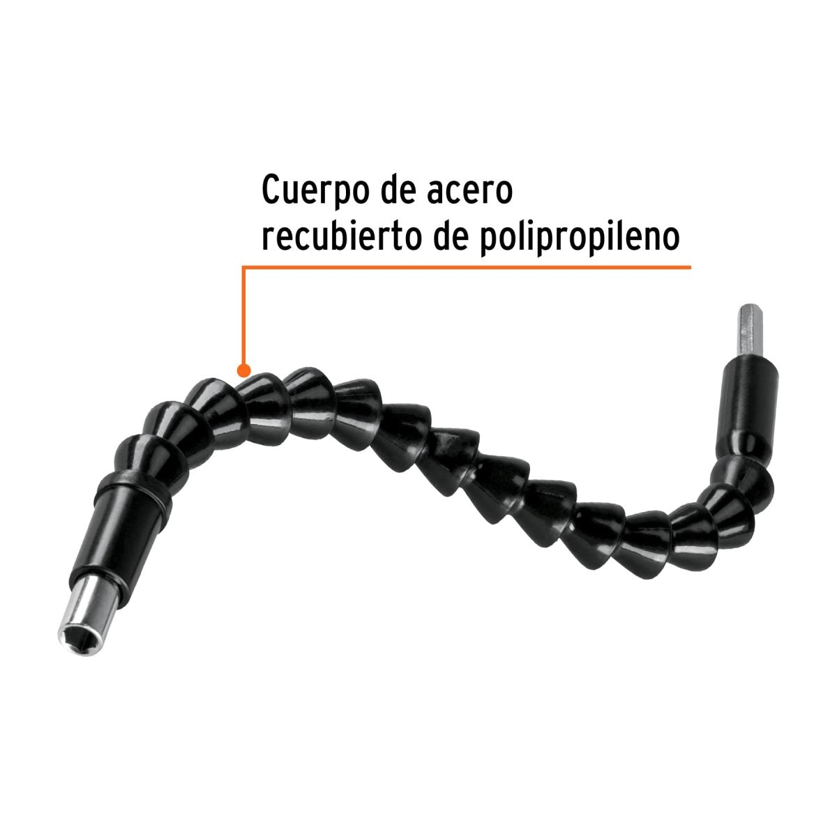 EXTENSIÓN FLEXIBLE PARA ATORNILLAR, 12" - SUPERMIX