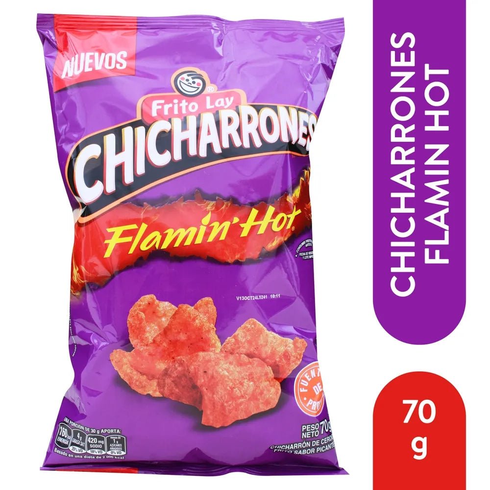 F LAYS CHICHARON FLAMIN HOT 70 GR - SUPERMIX