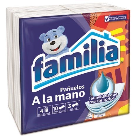 FAMILIA PANUELO FACIAL BOLSILLO 4 - SUPERMIX