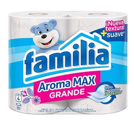 FAMILIA PAPEL HIGIENICO AROMA GRANDE 4 ROLLOS - SUPERMIX