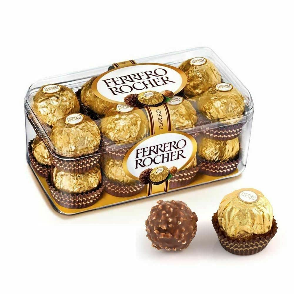 FERRERO ROCHER BOMBONES DE CHOCOLATE T16 PAQ. - SUPERMIX