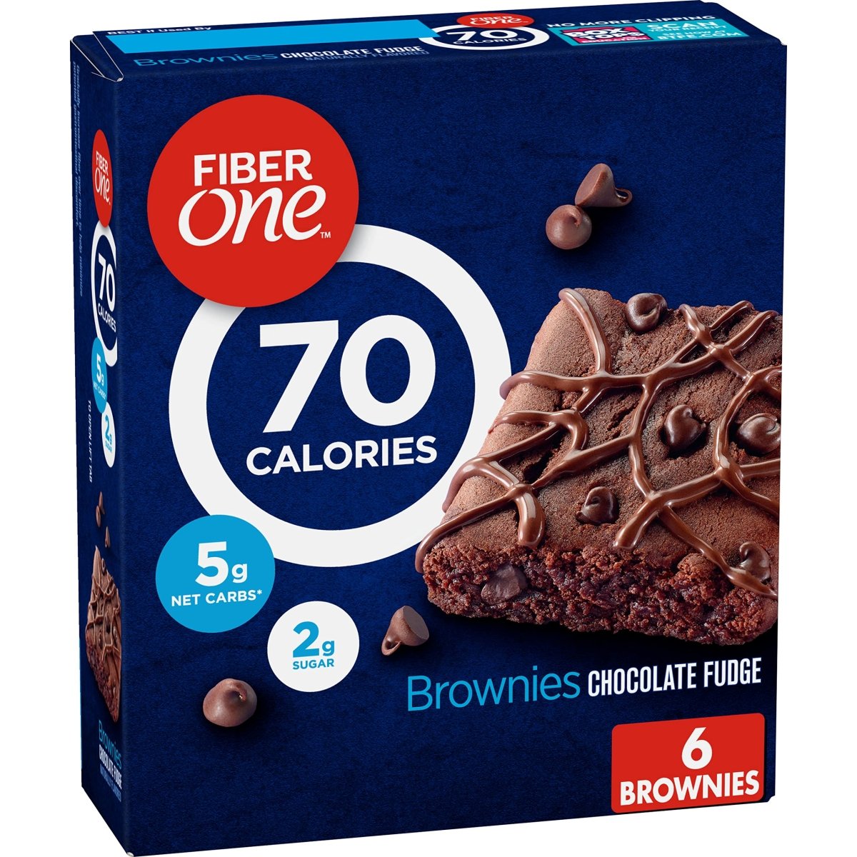 FIBER ONE BROWNIE CHOC FUDGE 5.34 OZ - SUPERMIX
