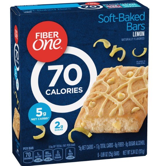 FIBER ONE LEMON BAR 5.34oz - SUPERMIX