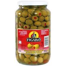 FIGARO ACEITUNAS ENTERAS GORDAL 450 GR - SUPERMIX