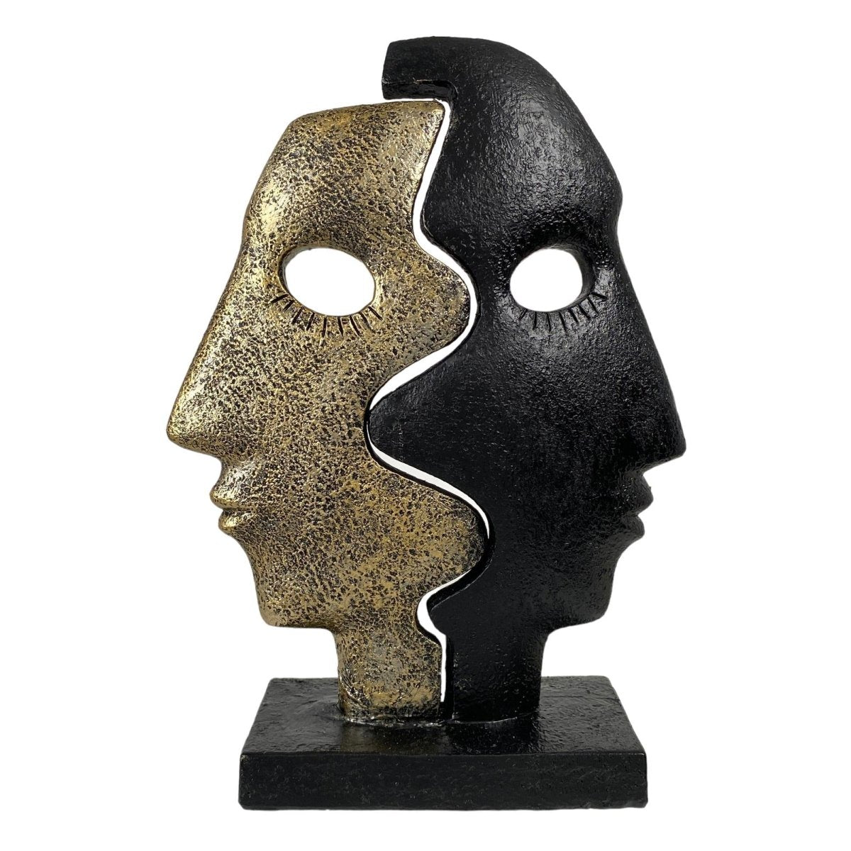 FIGURA ABSTRACTA 19.5X8X27.5CM - SUPERMIX