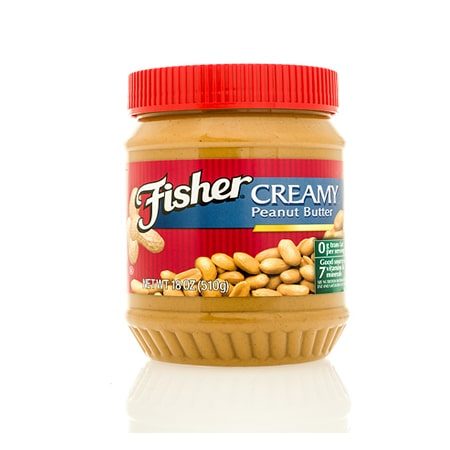 FISHER MANTEQUILLA DE MANI CRUNCHY 18 OZ - SUPERMIX