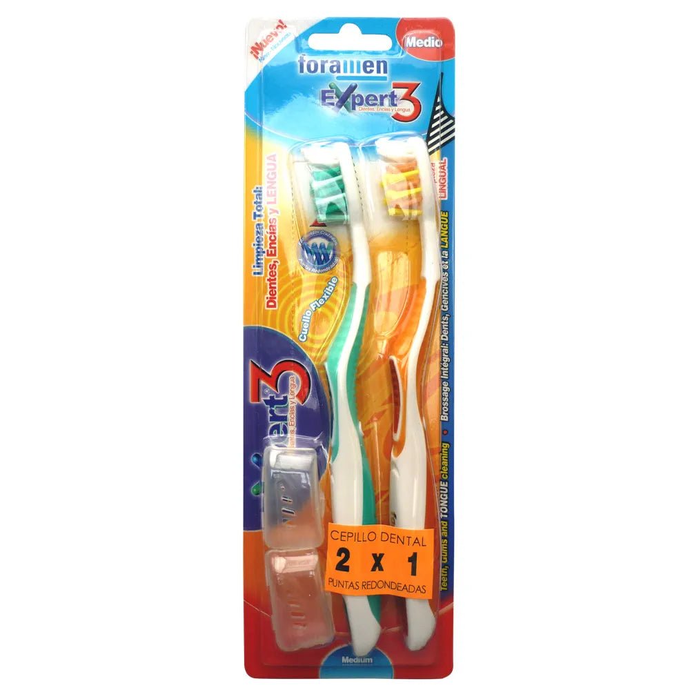 FORAMEN CEPILLO EXPERT 3 2X1 MEDIO - SUPERMIX