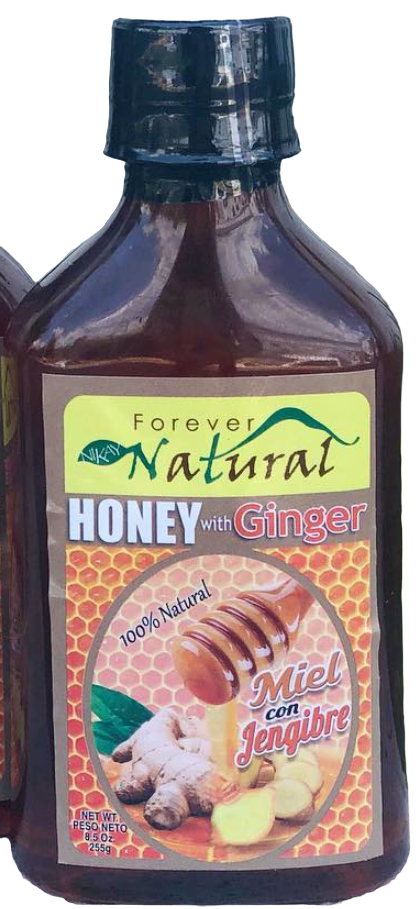 FOREVER NATURAL MIEL CON JENGIBRE 16 OZ - SUPERMIX