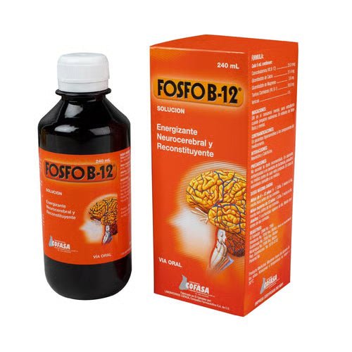 FOSFO B - 12 JARABE 240 ML - SUPERMIX
