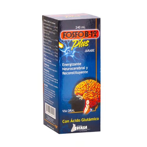 FOSFO B - 12 PLUS JARABE 240 ML - SUPERMIX