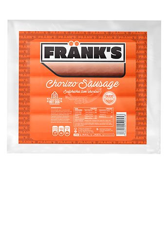 FRANKS SALCHICHAS CHORIZO 6/1 lb - SUPERMIX