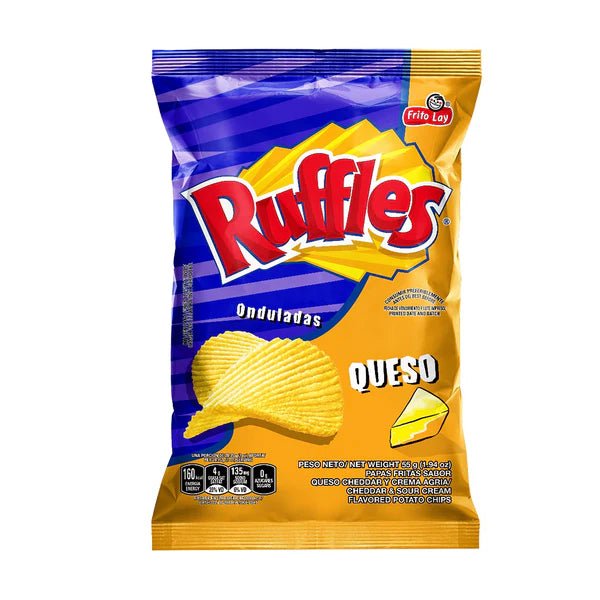 FRITO LAY RUFFLES CHEEDAR 30/55 GRS - SUPERMIX