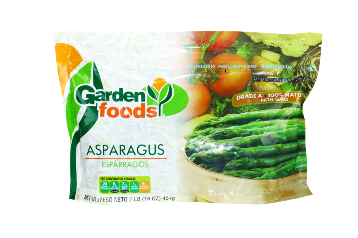 GARDEN FOODS ASPARAGUS 1 LB - SUPERMIX