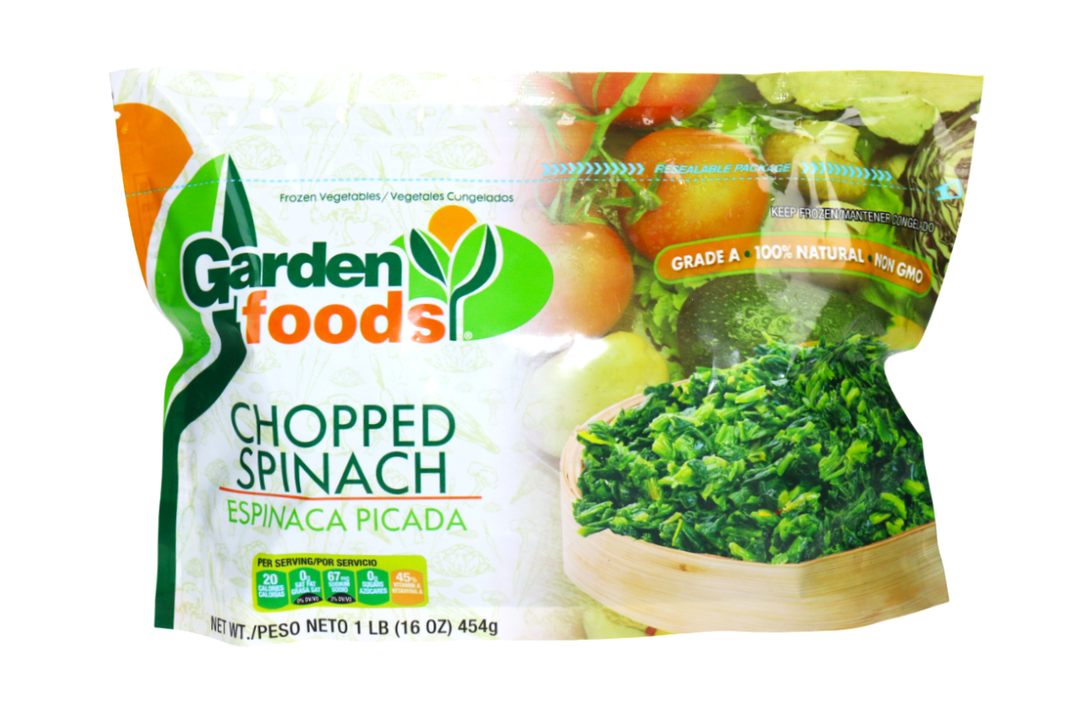 GARDEN FOODS ESPINACA PICADA 1 LB - SUPERMIX