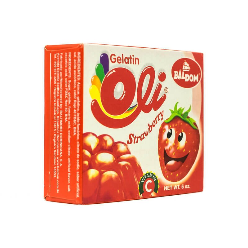 GELATINA FRESA 6 OZ - SUPERMIX