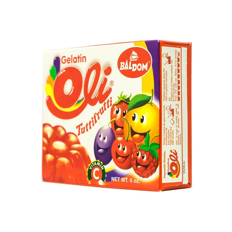 GELATINA TUTIFRUTI 24/6 OZ - SUPERMIX