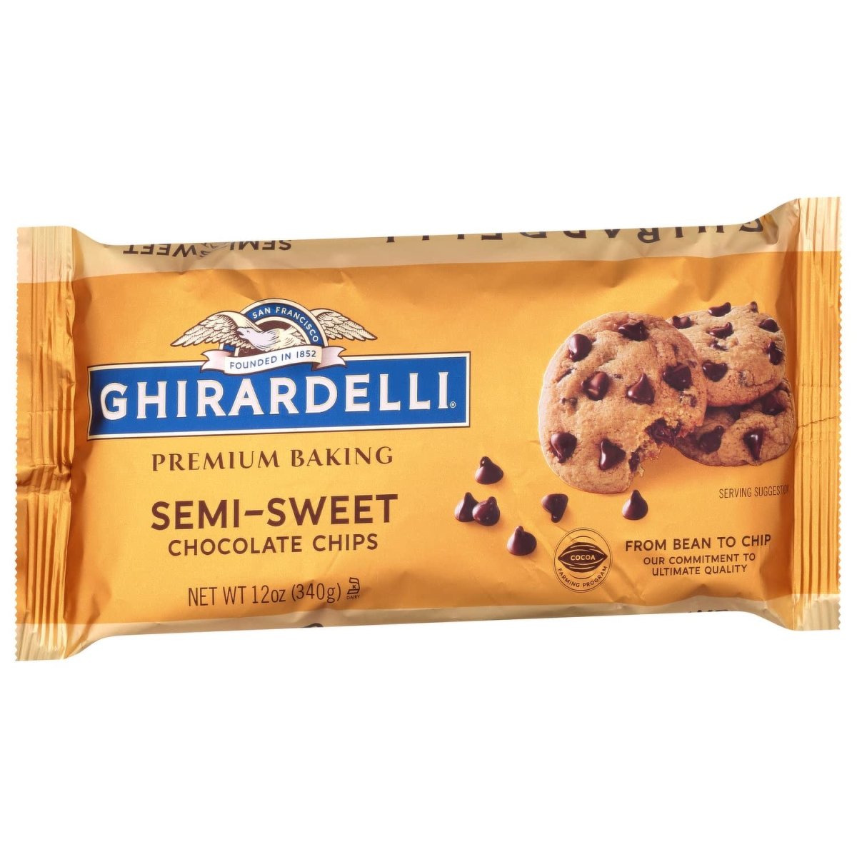GHIRADELL SEMI SWT CHOC CHIP 12 OZ - SUPERMIX