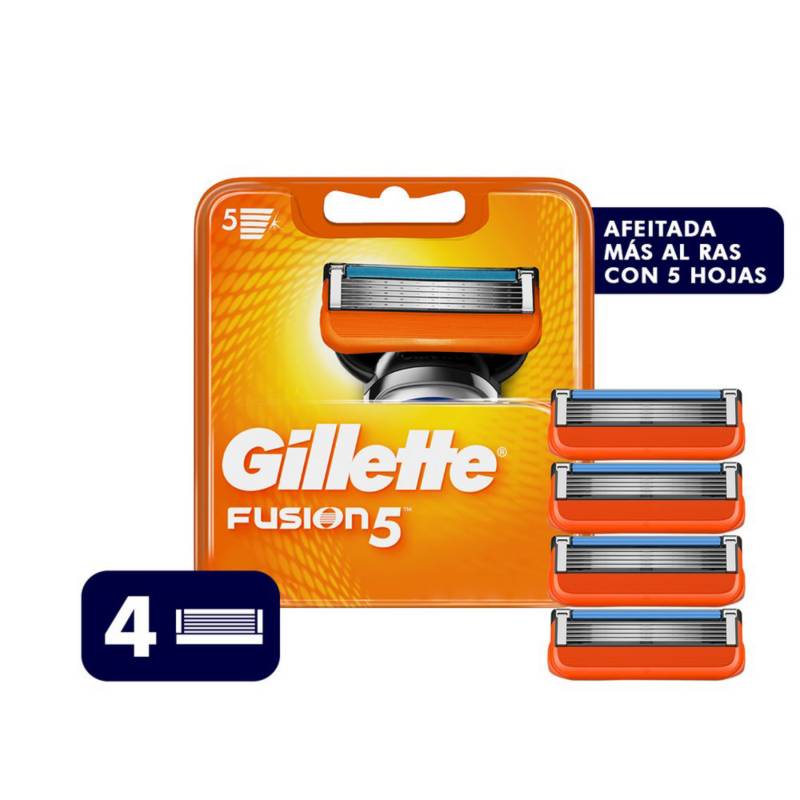 GILLETTE FUSION 5 BASE REPUESTO 4 - SUPERMIX