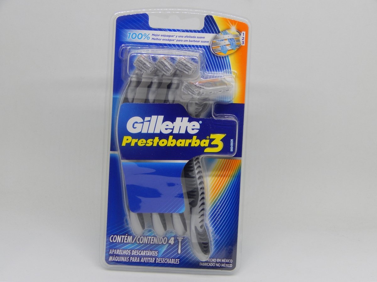 GILLETTE PRESTO FW RASURADORA 6/4 - SUPERMIX