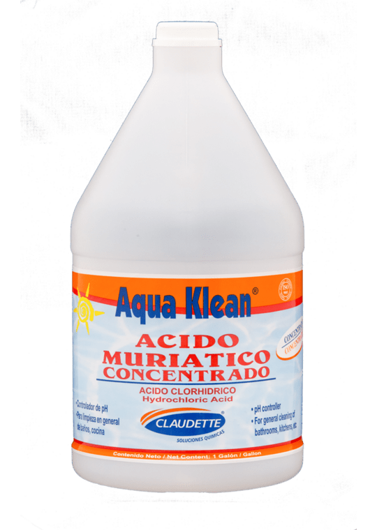 GL ACIDO MURIATICO CONCENT.CLAUDETTE - SUPERMIX