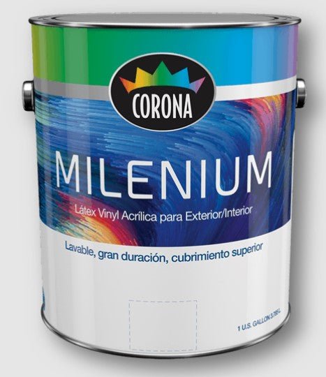 GL MILENIUM SEMIGLOSS BLANCO CORONA - SUPERMIX