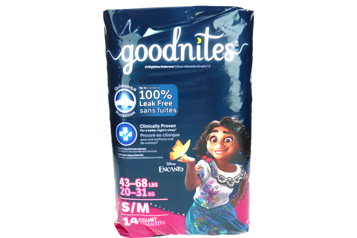 GOODNITES PANAL MEDIANO GIRL 14 UD - SUPERMIX