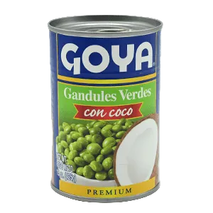 GOYA GUANDULES VERDES C/COCO 15.5 OZ - SUPERMIX