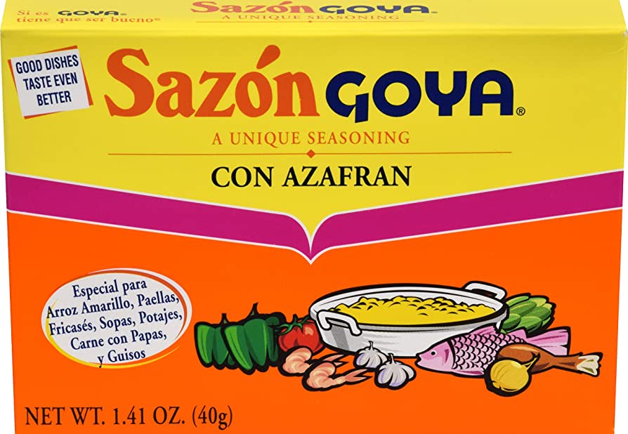 GOYA SAZON C/ AZAFRAN 8 ENV 1.41 OZ - SUPERMIX