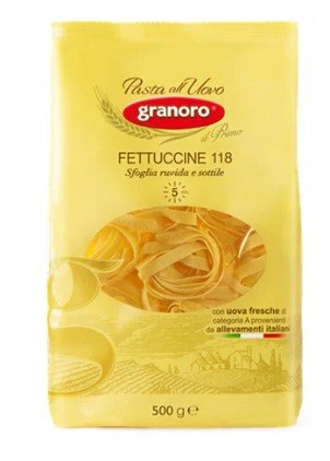 GRANORO FETTUCINI AL HUEVO 500 G - SUPERMIX
