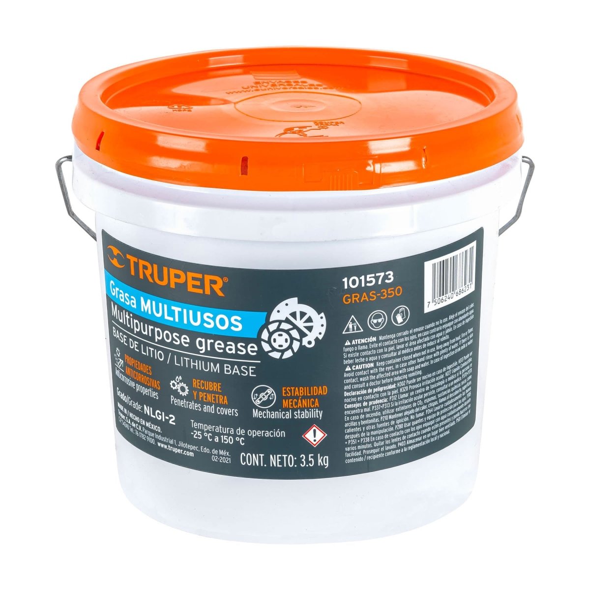 GRASA DE LITIO MULTIUSOS 3.5 KG - SUPERMIX