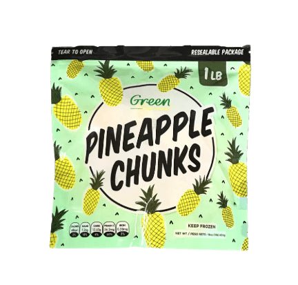 GREENCO TROZO DE PIÑA CONGELADA 1 LB - SUPERMIX