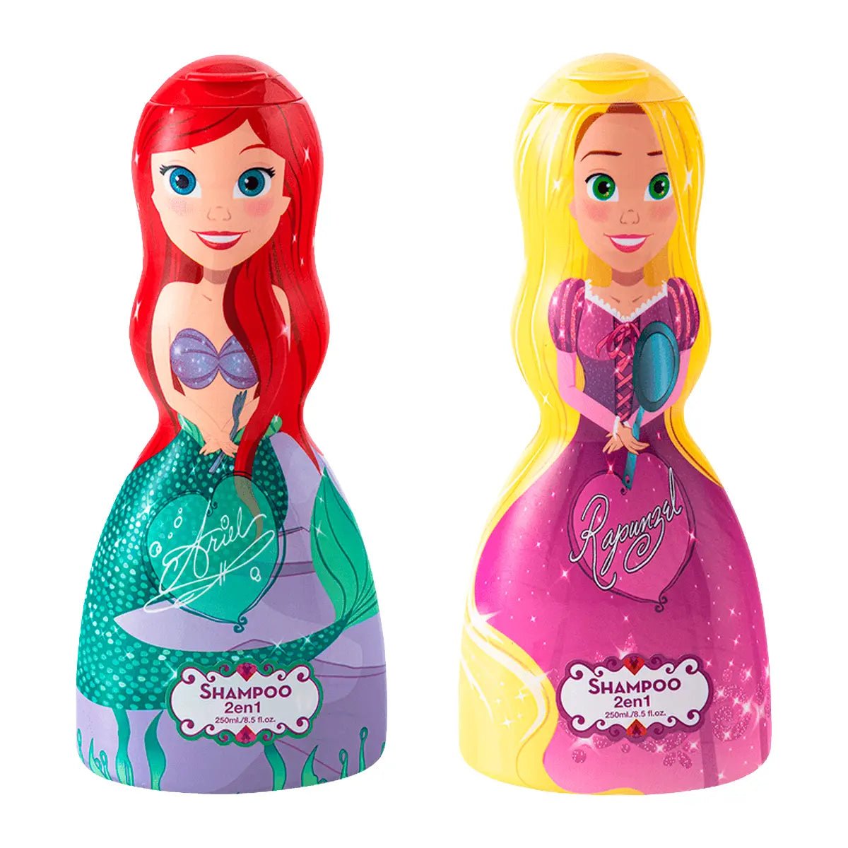 GT PRINCESAS SHAMPOO 2 EN 1 ARIEL&RAPUNZEL 250 ML 2 MIX - SUPERMIX
