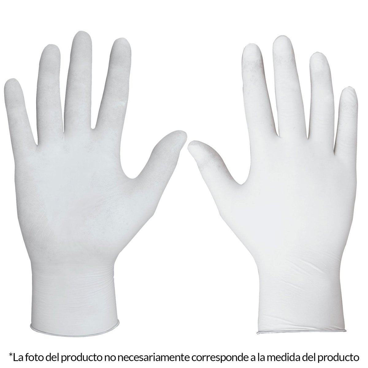 GUANTE DE NITRILO DESECHABLE NEGRO - SUPERMIX