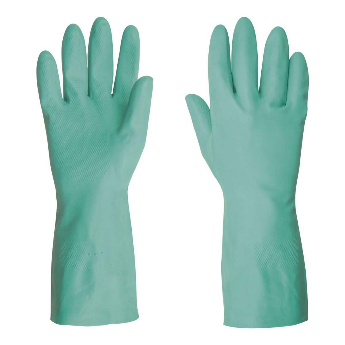 GUANTES LIMPIEZA, NITRILO VERDE, GRANDES - SUPERMIX